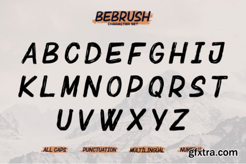 Bebrush - Hand Brush Font