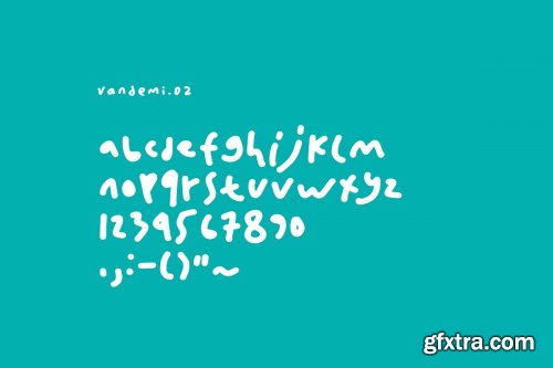 CreativeMarket - Vandemi Handwritten font 4784293