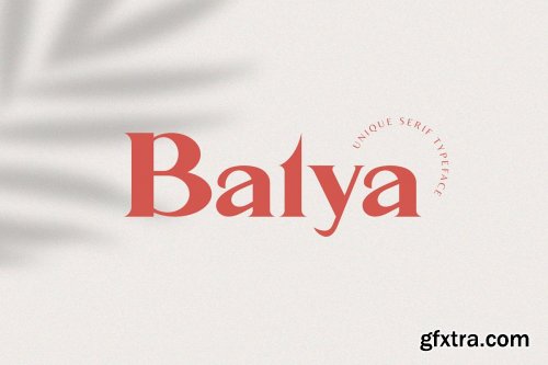 CreativeMarket - Balya - Serif Font 4532254