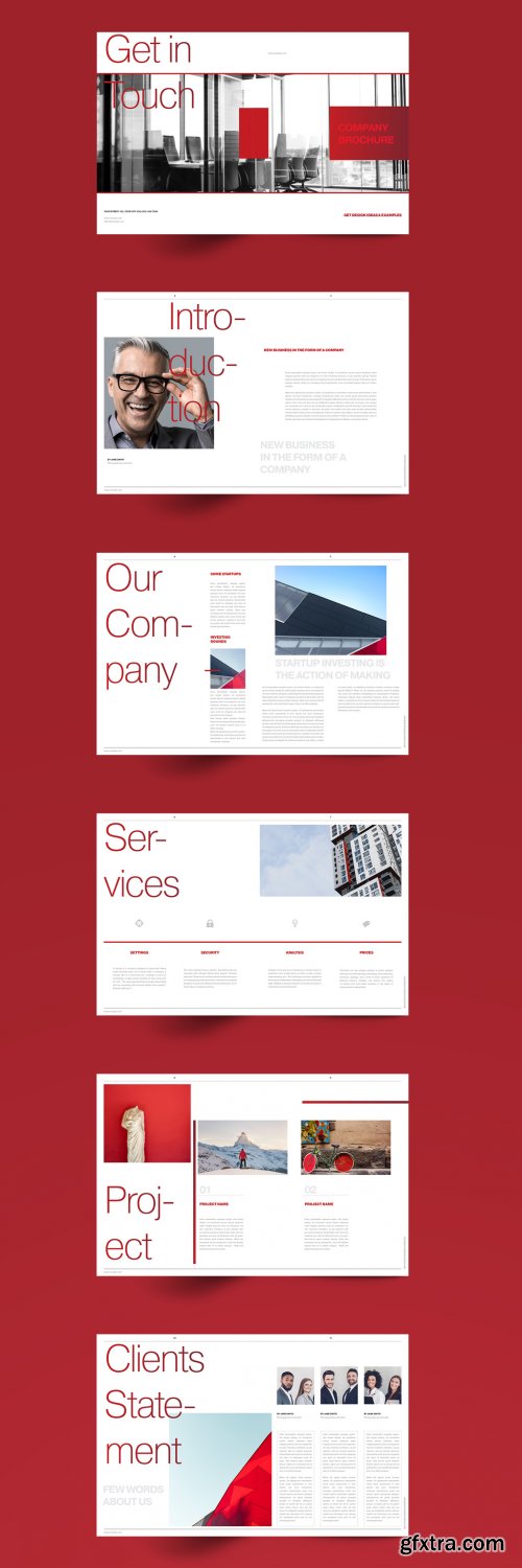 Red Brochure Layout 345811757