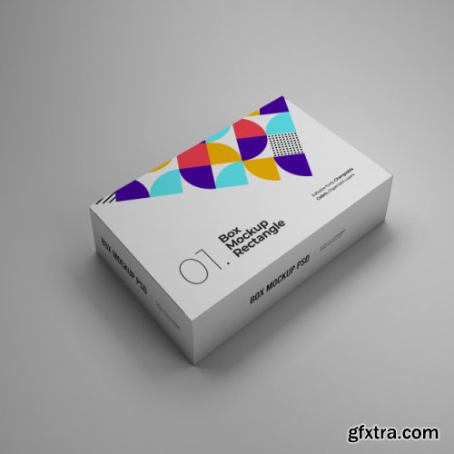 3d package box mockups