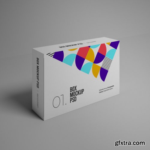 3d package box mockups