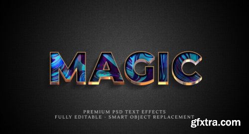 Text style effect psd