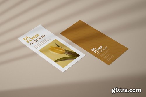 CreativeMarket - DL Flyer Mockup Set 4895173