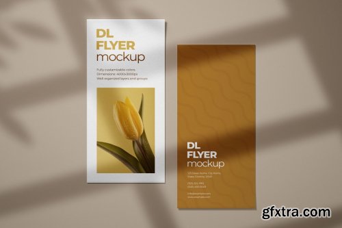 CreativeMarket - DL Flyer Mockup Set 4895173