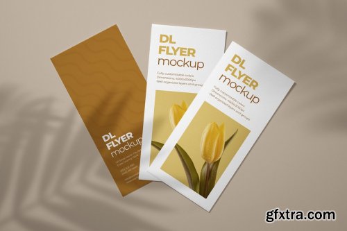 CreativeMarket - DL Flyer Mockup Set 4895173