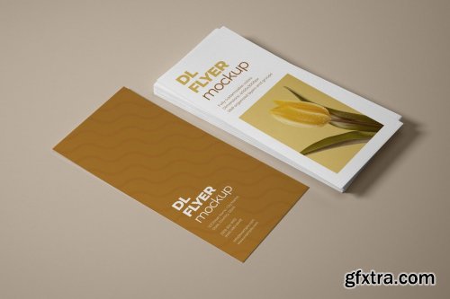 CreativeMarket - DL Flyer Mockup Set 4895173