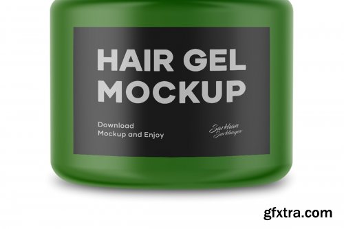 CreativeMarket - Hair Gel Mockup 4895284