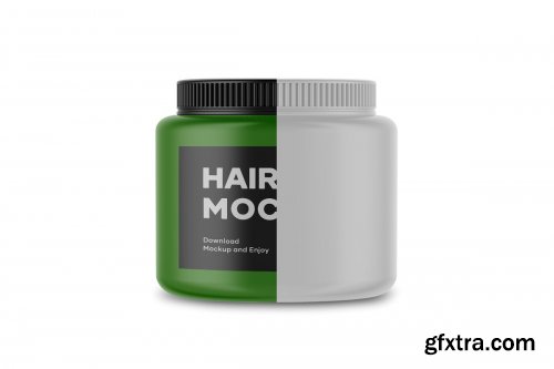 CreativeMarket - Hair Gel Mockup 4895284