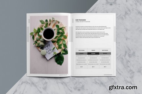 CreativeMarket - Minimal Proposal Template 4653038