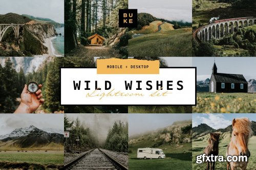 CreativeMarket - Wild Wishes – 6 Lightroom Presets 4876700