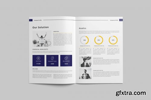 CreativeMarket - Proposal Brochure Template 4590806