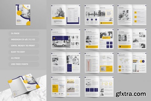 CreativeMarket - Proposal Brochure Template 4590806