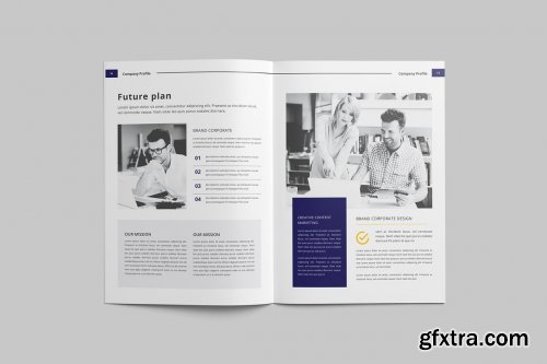 CreativeMarket - Proposal Brochure Template 4590806