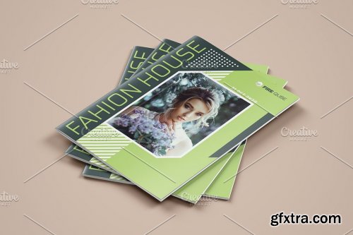 CreativeMarket - Fashion Magazine Brochure Template 4576984