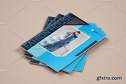 CreativeMarket - Fashion Magazine Brochure Template 4576984