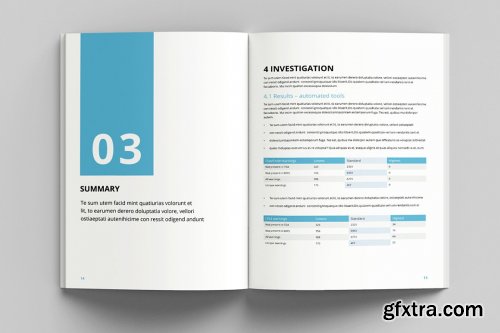 CreativeMarket - White Paper Brochures 4515008