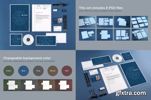 CreativeMarket - Branding Identity Mock-Ups