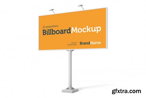 CreativeMarket - Billboard Mock-Ups. Day & night view 3435250