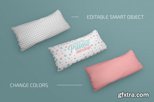 CreativeMarket - Pillow Mockup Bundle 4883273