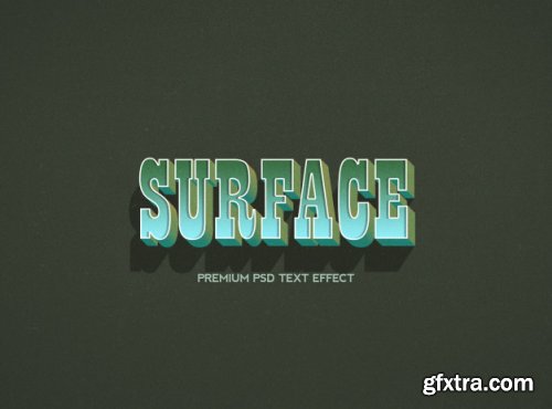 3D text effect 