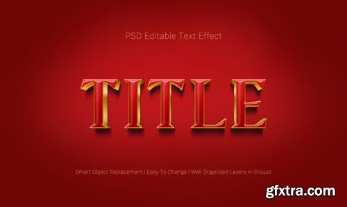 Text effect PSD