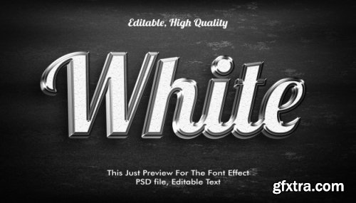 Modern styled 3d trendy, text effect 