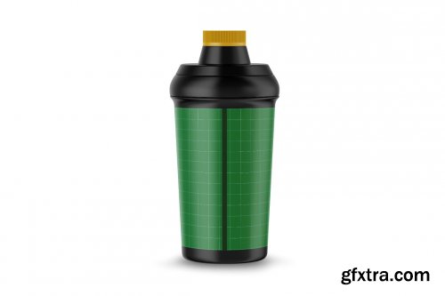 CreativeMarket - Shaker Bottle Mockup 4889119