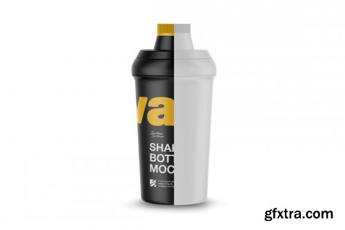 CreativeMarket - Shaker Bottle Mockup 4889119