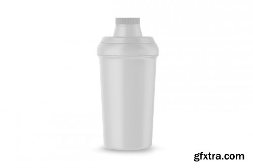 CreativeMarket - Shaker Bottle Mockup 4889119