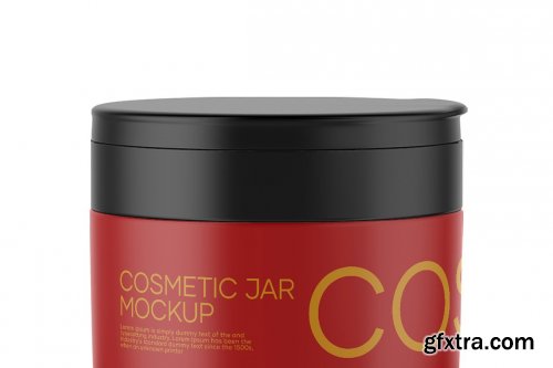 CreativeMarket - Cosmetic Jar Mockup 4893106