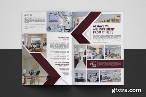 CreativeMarket - Real Estate Brochure 4664742