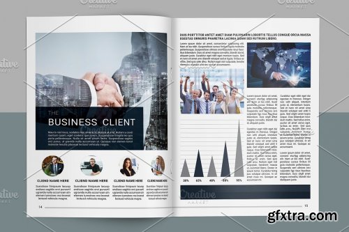 CreativeMarket - Business Brochure - 16 Page V983 4442480