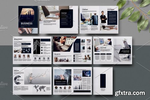 CreativeMarket - Business Brochure - 16 Page V983 4442480