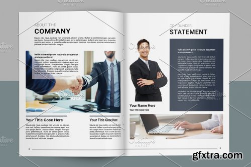 CreativeMarket - Business Brochure - 16 Page V983 4442480