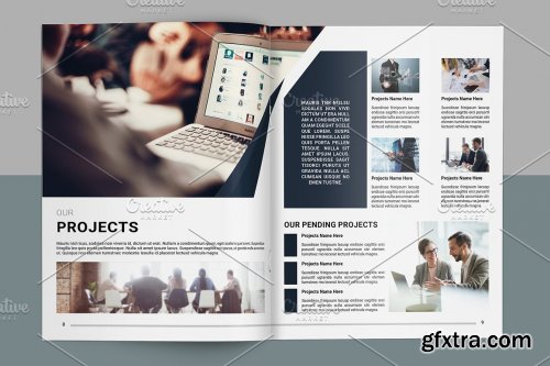 CreativeMarket - Business Brochure - 16 Page V983 4442480