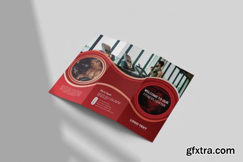 CreativeMarket - Gym Trifold Brochure Template 4664204
