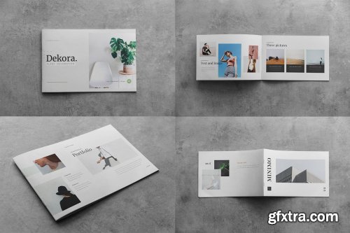 CreativeMarket - Landscape Brochure Mock-Up 4586175