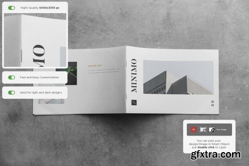 CreativeMarket - Landscape Brochure Mock-Up 4586175