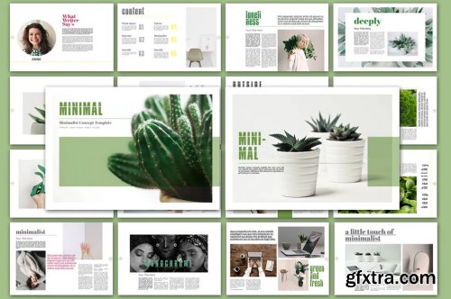 Minimal Magazine Template