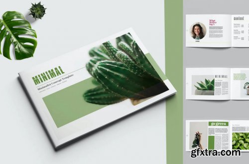 Minimal Magazine Template