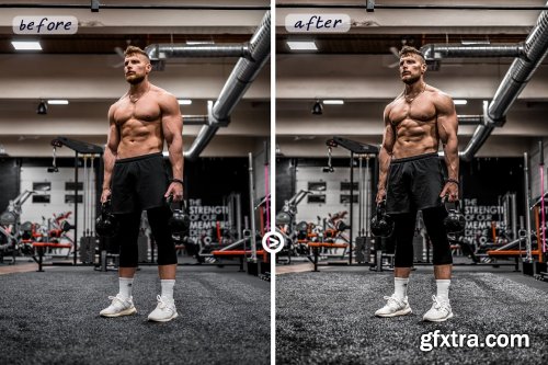 CreativeMarket - Gym & Fitness | Lightroom Presets 4815614