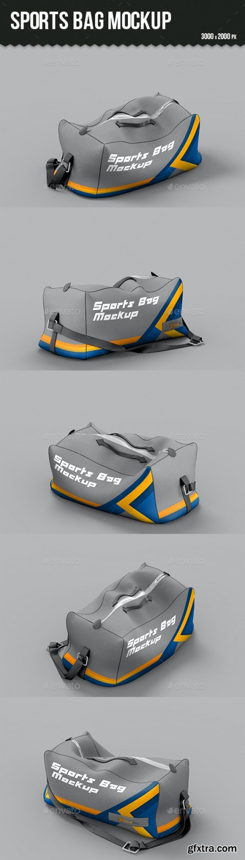 GraphicRiver - Sports Bag Mockup 25691137