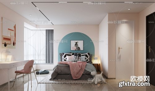 Modern Style Bedroom 382