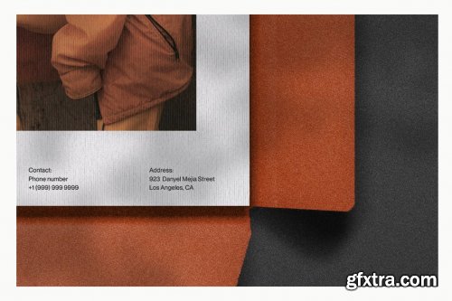 CreativeMarket - Folder Stationery Branding Mockup 4116781