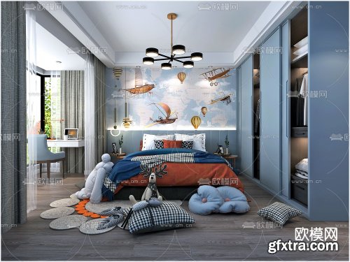 Modern Style Bedroom 385