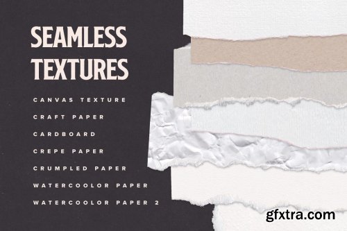 CreativeMarket - Torn Paper Cliparts & Mockups 4717931