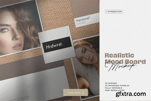 CreativeMarket - Bundle Moodboard Mockup V1 4939215