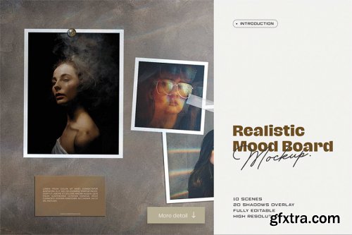 CreativeMarket - Bundle Moodboard Mockup V1 4939215