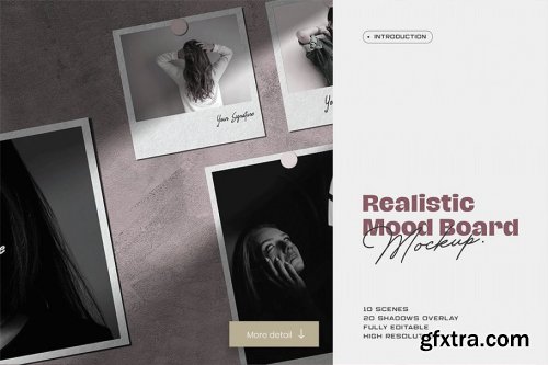 CreativeMarket - Bundle Moodboard Mockup V1 4939215